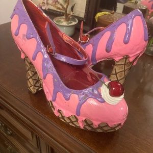Pastel Dreams handmade platform heels